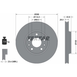 Bremsscheibe 92195603