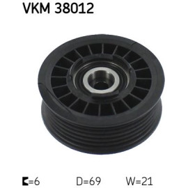 Umlenk-/Führungsrolle, Keilrippenriemen VKM 38012 Umlenk-/Führungsrolle, Keilrippenriemen VKM 38012