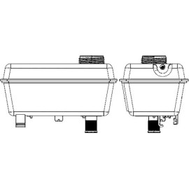 Ausgleichsbehälter, Kühlmittel CRT 27 000S Ausgleichsbehälter, Kühlmittel CRT 27 000S