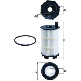 Ölfilter OX 350/4D