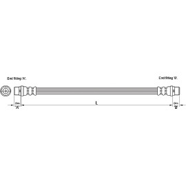 Bremsschlauch 4110254