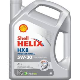 SHELL 550054288 Helix HX8 Professional AG 5W-30, 5L SHELL 550054288 Helix HX8 Professional AG 5W-30, 5L