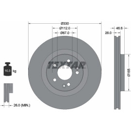 Bremsscheibe 92151005