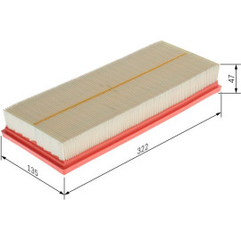 Luftfilter F 026 400 712 Luftfilter F 026 400 712