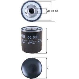 Ölfilter OC 503 Ölfilter OC 503