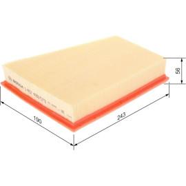 BOSCH 1 457 433 573 Luftfilter BOSCH 1 457 433 573 Luftfilter