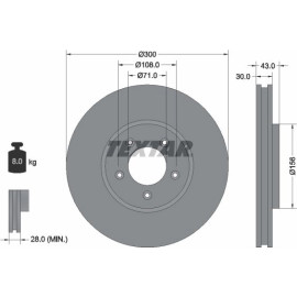 Bremsscheibe 92099003