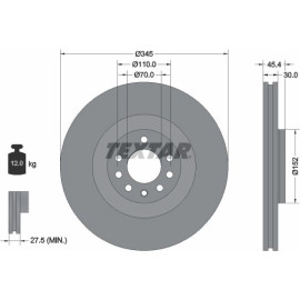 Bremsscheibe 92242403 Bremsscheibe 92242403
