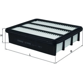 Luftfilter LX 3539 Luftfilter LX 3539