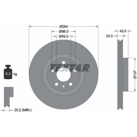 Bremsscheibe 92046803