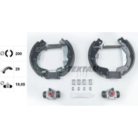 Bremsbackensatz 84058100 Bremsbackensatz 84058100