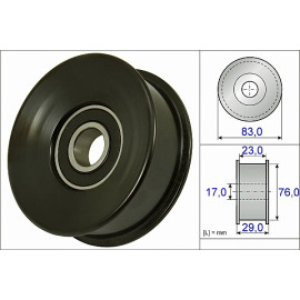 Umlenk-/Führungsrolle, Keilrippenriemen 532 0730 10 Umlenk-/Führungsrolle, Keilrippenriemen 532 0730 10