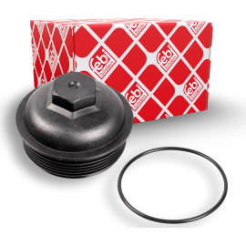 FEBI BILSTEIN 39697 Deckel, Ölfiltergehäuse FEBI BILSTEIN 39697 Deckel, Ölfiltergehäuse