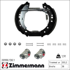 Bremsbackensatz 20990.130.1 Bremsbackensatz 20990.130.1