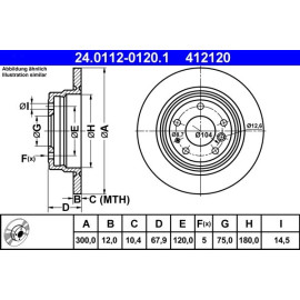 Bremsscheibe 24.0112-0120.1