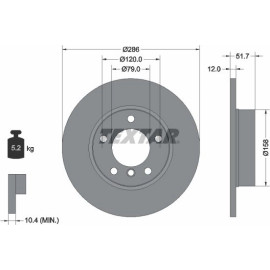 Bremsscheibe 92055503 Bremsscheibe 92055503