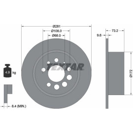 Bremsscheibe 92031400