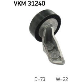 Umlenk-/Führungsrolle, Keilrippenriemen VKM 31240