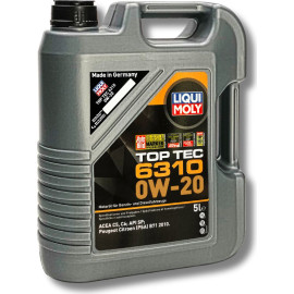 LIQUI MOLY 21876 Top Tec 6310 0W-20 (PSA B71 2010), 5L LIQUI MOLY 21876 Top Tec 6310 0W-20 (PSA B71 2010), 5L
