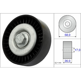 Umlenk-/Führungsrolle, Keilrippenriemen 532 0669 10 Umlenk-/Führungsrolle, Keilrippenriemen 532 0669 10