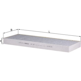 Filter, Innenraumluft LAK 167 Filter, Innenraumluft LAK 167