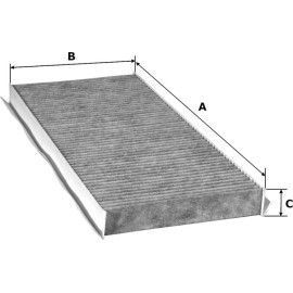 VALEO 715507 Innenraumfilter Aktivkohlefilter CLIMFILTER PROTECT VALEO 715507 Innenraumfilter Aktivkohlefilter CLIMFILTER PROTECT