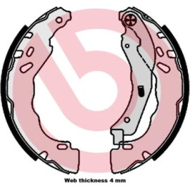 Bremsbackensatz S 61 544