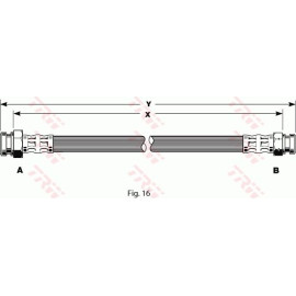 Bremsschlauch PHA135