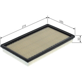 BOSCH 1 987 429 181 Luftfilter