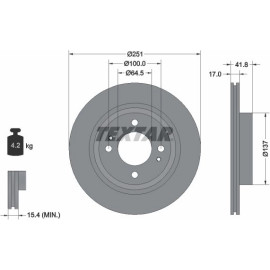 Bremsscheibe 92278003