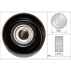 Umlenk-/Führungsrolle, Keilrippenriemen 532 0614 10 Umlenk-/Führungsrolle, Keilrippenriemen 532 0614 10