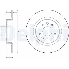 Bremsscheibe BG4690C