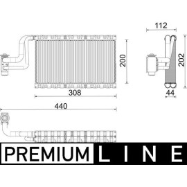 Verdampfer, Klimaanlage AE 191 000P