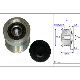 NA 535 0072 10 Generatorfreilauf NA 535 0072 10 Generatorfreilauf