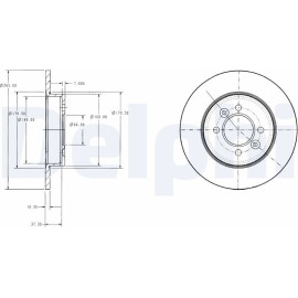 Bremsscheibe BG2694 Bremsscheibe BG2694