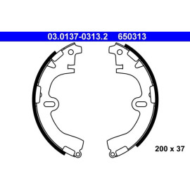 Bremsbackensatz 03.0137-0313.2 Bremsbackensatz 03.0137-0313.2
