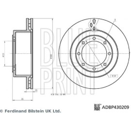 Bremsscheibe ADBP430209 Bremsscheibe ADBP430209