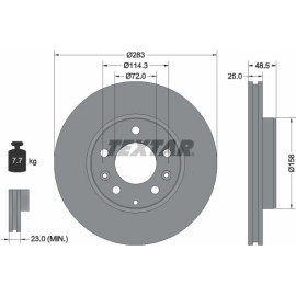 Bremsscheibe 92125503