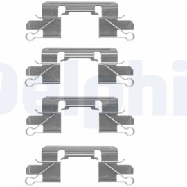 Zubehörsatz, Scheibenbremsbelag LX0528
