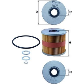 Ölfilter OX 122D Ölfilter OX 122D