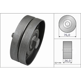 Umlenk-/Führungsrolle, Keilrippenriemen 532 0326 30