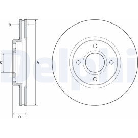 Bremsscheibe BG4569C Bremsscheibe BG4569C