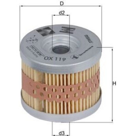 Ölfilter OX 119 Ölfilter OX 119