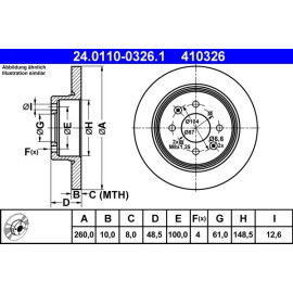 Bremsscheibe 24.0110-0326.1