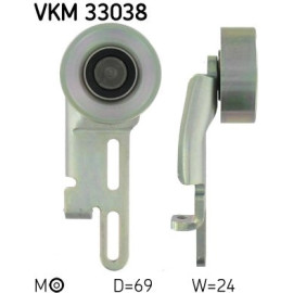 Spannrolle, Keilrippenriemen VKM 33038 Spannrolle, Keilrippenriemen VKM 33038