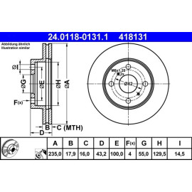 Bremsscheibe 24.0118-0131.1