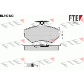 Bremsbelagsatz, Scheibenbremse 9010015 Bremsbelagsatz, Scheibenbremse 9010015