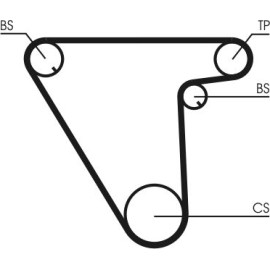 Zahnriemen CT833