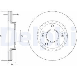 Bremsscheibe BG4565C Bremsscheibe BG4565C