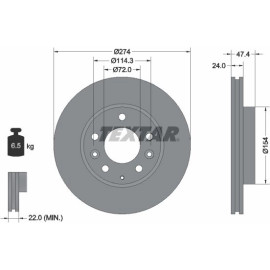 Bremsscheibe 92110400